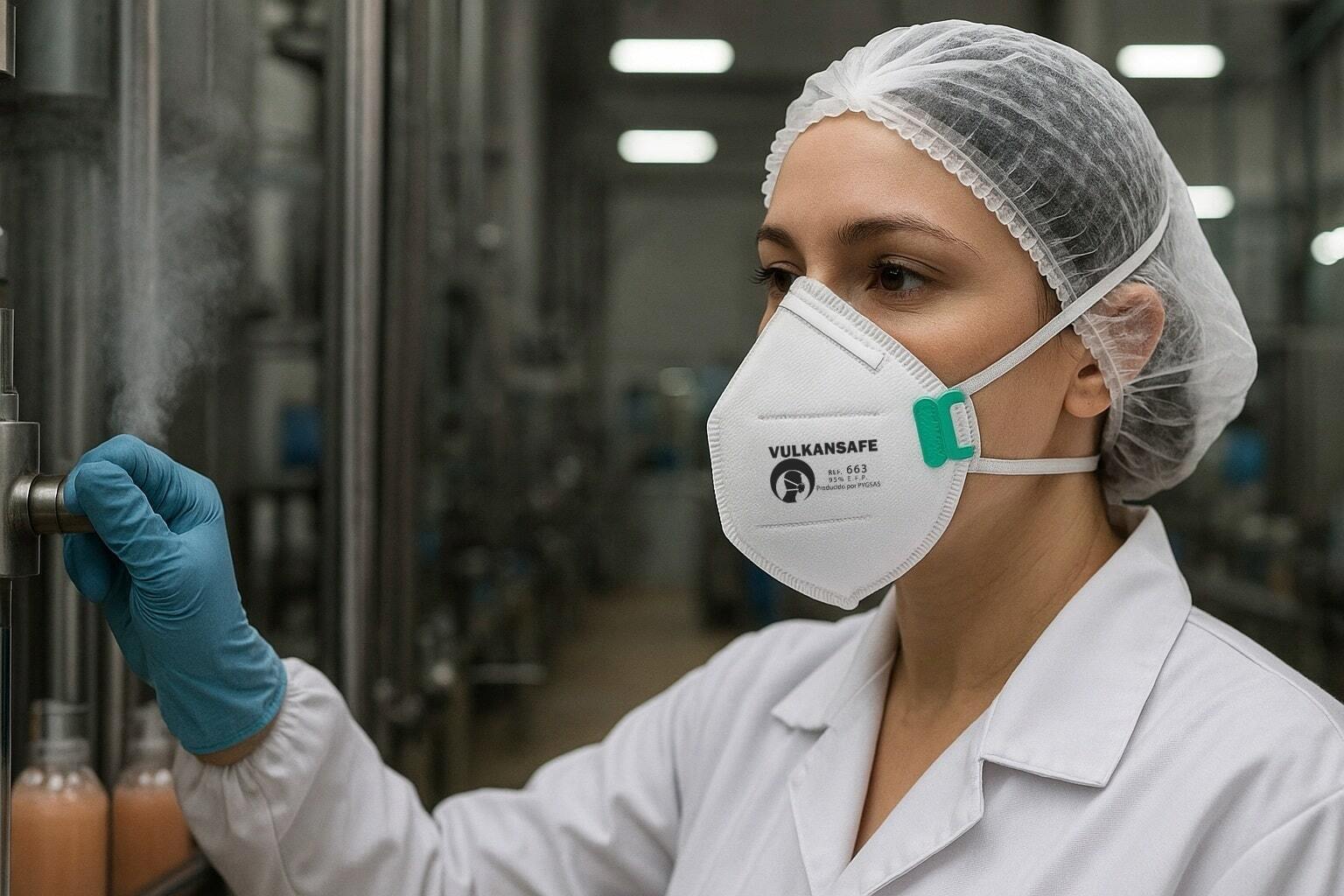 Trabajadora con Vulkansafe tipo C 3 (663)-min